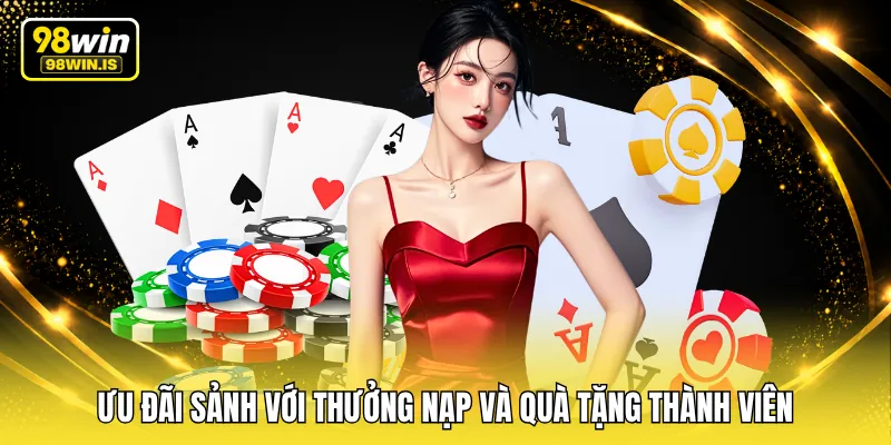uu dai sanh voi thuong nap va qua tang thanh vien Ưu đãi sảnh với thưởng nạp và quà tặng thành viên